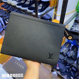 Clutch LV vân chìm  (ảnh thật)