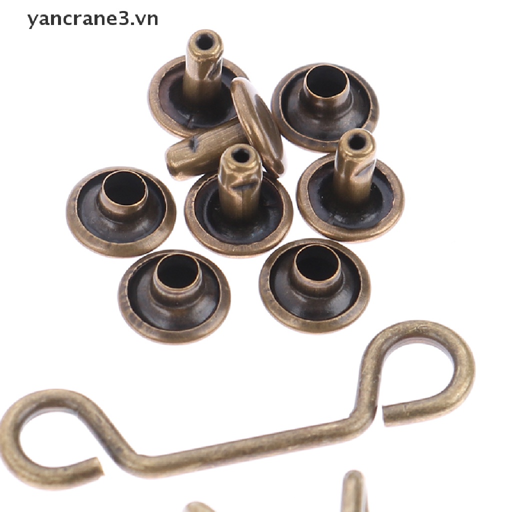 [Hàng mới về] Set nút gài dùng điều chỉnh quần áo không cần đục lỗ có thể tái sử dụng tiện lợi 27/ 32mm
