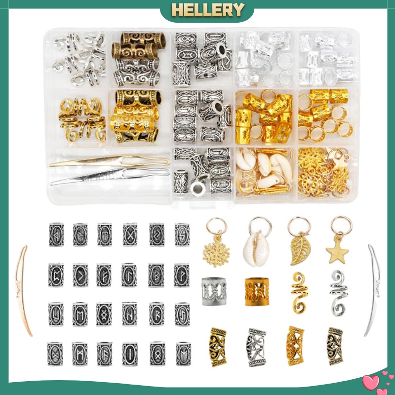 Chuỗi Hạt Làm Tóc Dreadlocks / Tóc / Râu DIY Độc Đáo