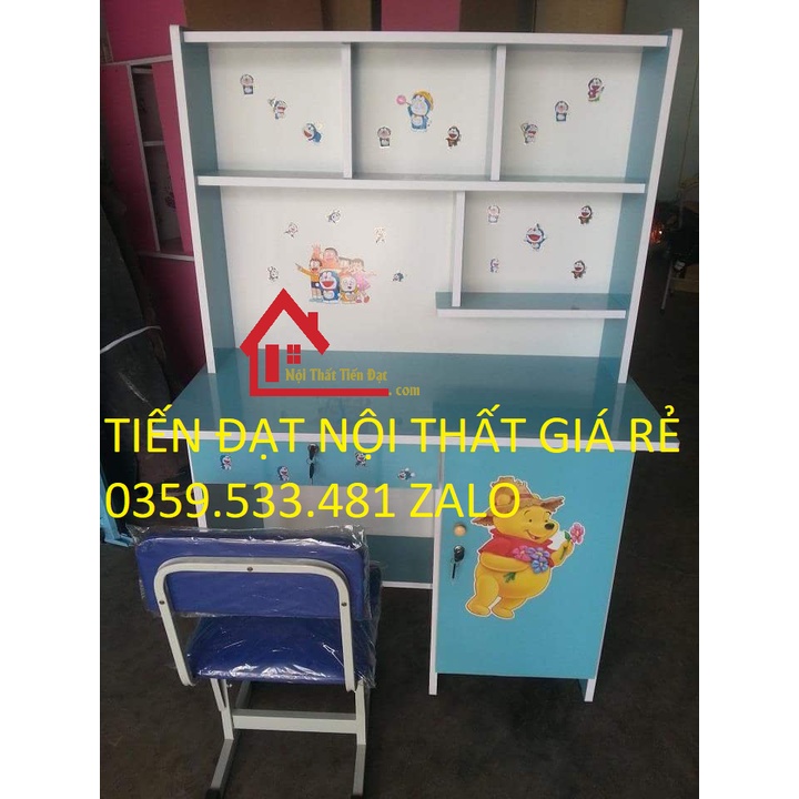 Bàn học sinh gỗ ép cao cấp SIÊU BỀN tặng kèm Sticker giá xưởng bao vận chuyển HCM