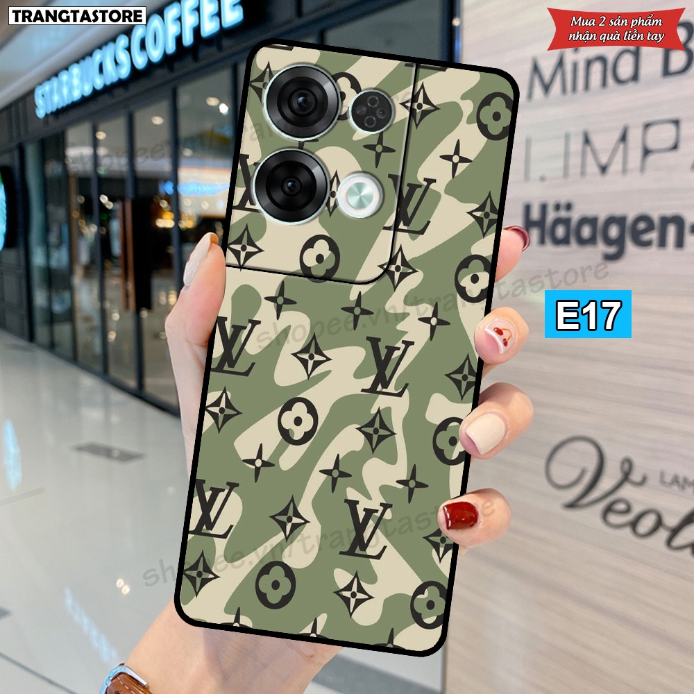 Ốp lưng Oppo Reno 8 4G / Reno 8 5G / Reno 8Z 5G in hình thương hiệu Dior, Adidas, LV,..... nổi tiếng