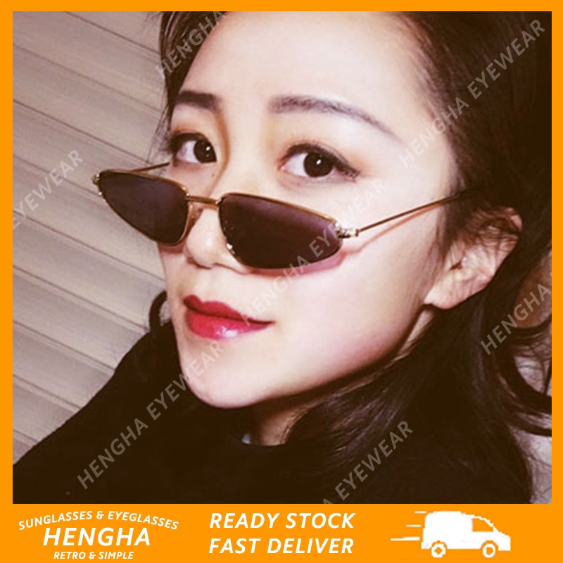 Kính Mát Retro Chống Tia UV400 Thanh Lịch Sành Điệu Cho Nữ
