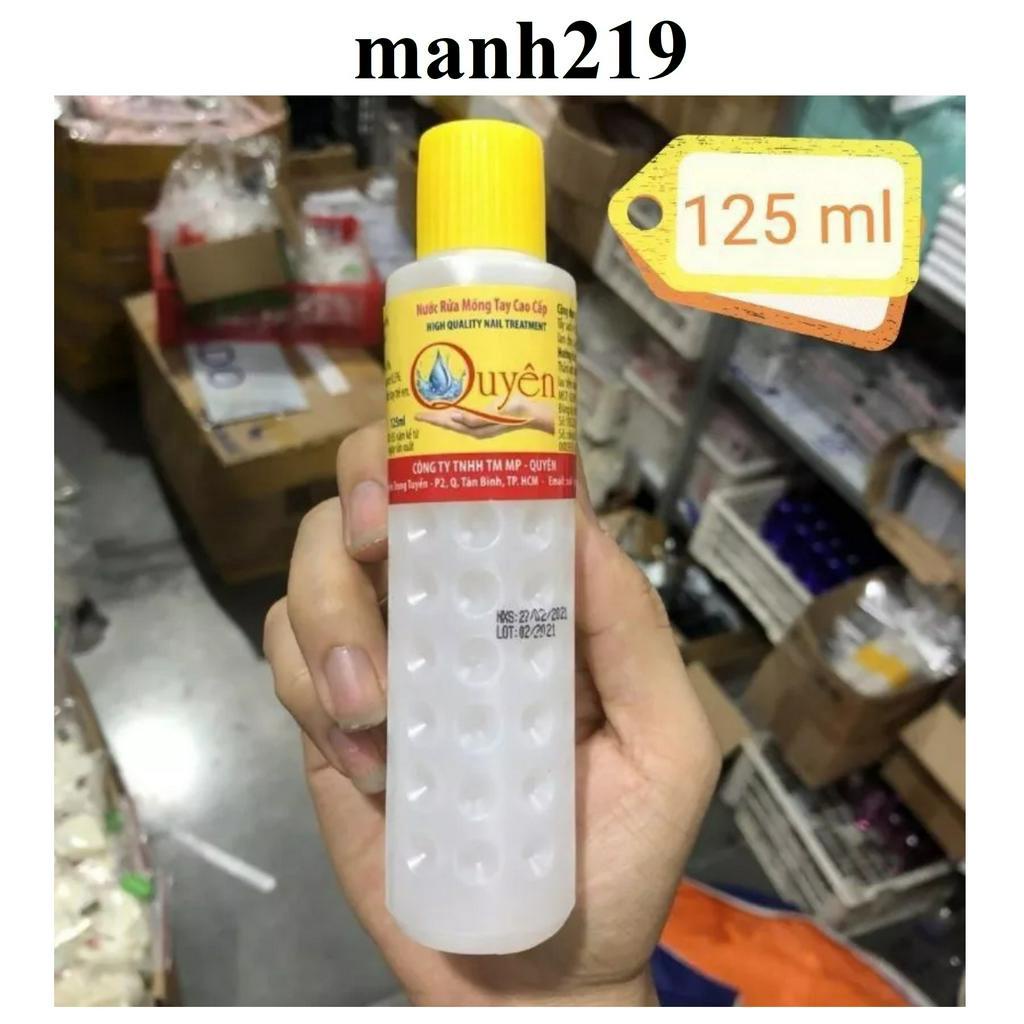 axeton Quyên Acton aceton ủ phá lau sơn gel 125ml