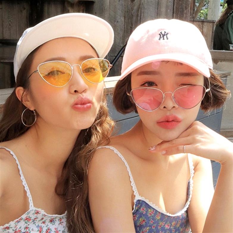 Mắt kính gọng kim loại cổ điển phong cách Hàn Quốc D97