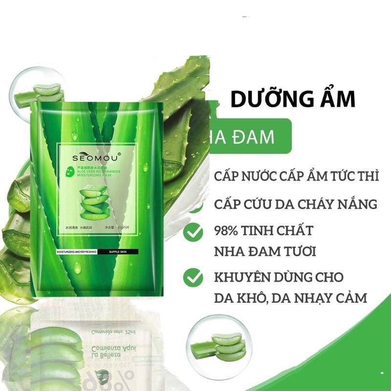 Mặt nạ dưỡng da nha đam