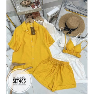 Bigsize set đi biển 3 chi tiết set465