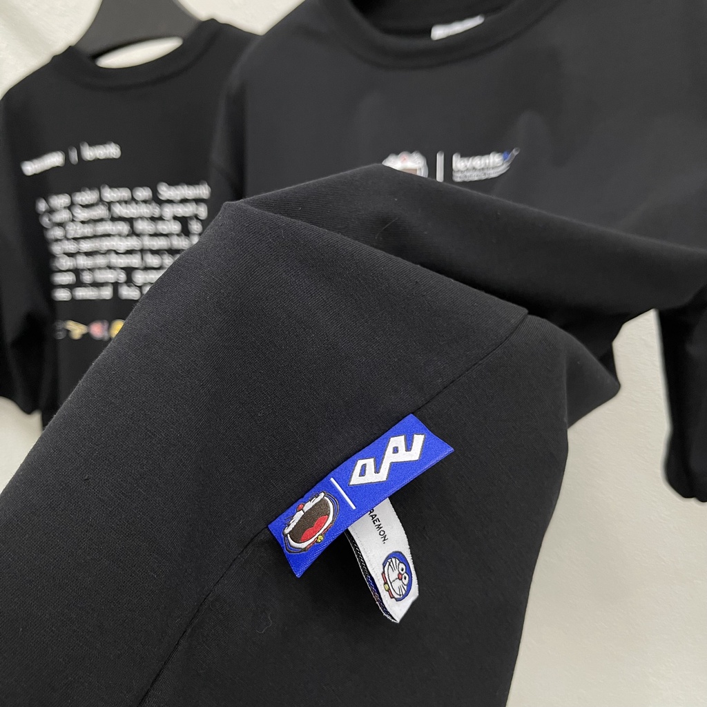 Áo thun Levents Doraemon Mini Cat Doremon Đô rê mon Thời trang Unisex HCM AL230