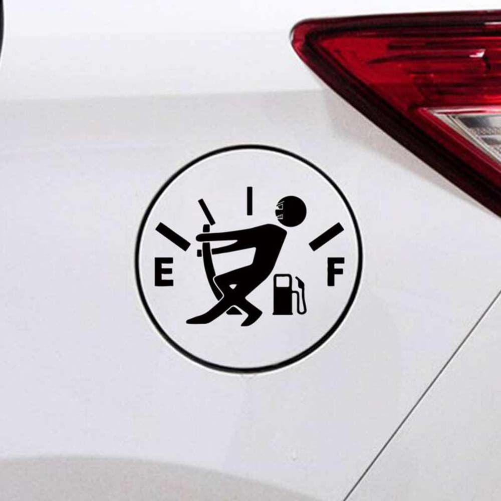 Sticker Vinyl Phản Quang Dán Kính Chắn Gió Xe Hơi REBUY1 Họa Tiết Vui Nhộn