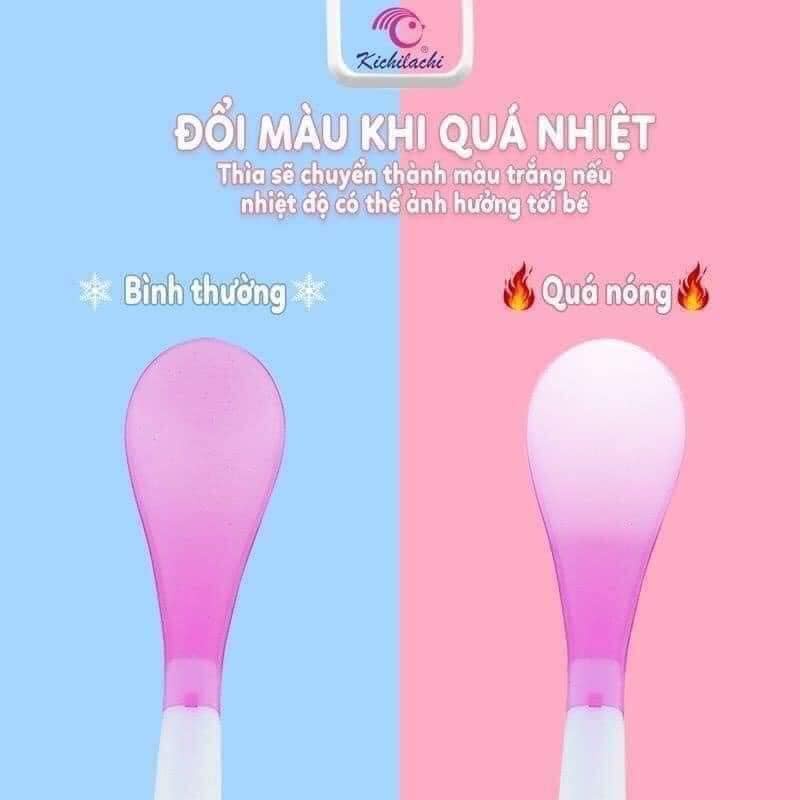 Thìa Ăn Dặm Có Chức Năng Báo Nóng
