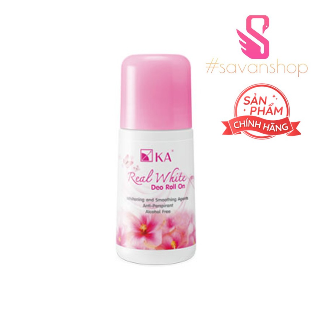 Lăn Khử Mùi Trắng Nách KA Real White 25ml Thái Lan