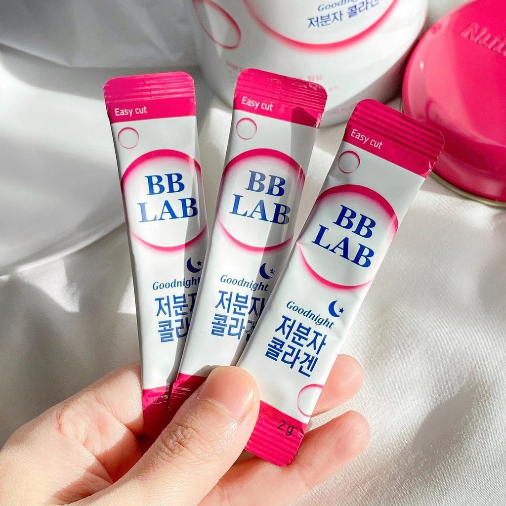 Bột uống cung cấp Collagen đẹp da thương hiệu BB LAB Good night collagen 2g*30 - NiNiShop