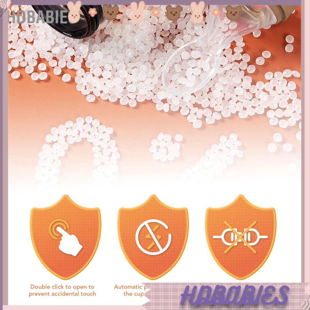 HDbabies Máy làm thức ăn cho trẻ em chế biến cầm tay Đa chức năng xay sinh tố nhuyễn cấp liệu Màu vàng nhạt