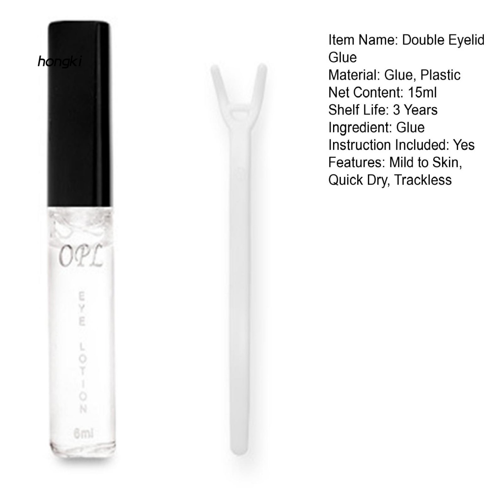 1 Bộ Gel Kích Mí Không Dễ Bị Rơi 6ml