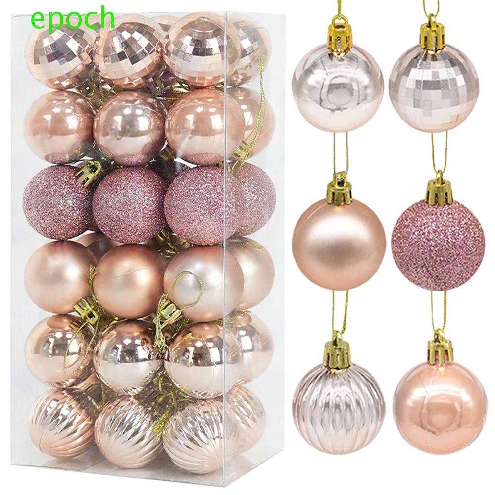 Epoch Trái Châu 4cm Lấp Lánh Trang Trí Cây Thông Giáng Sinh