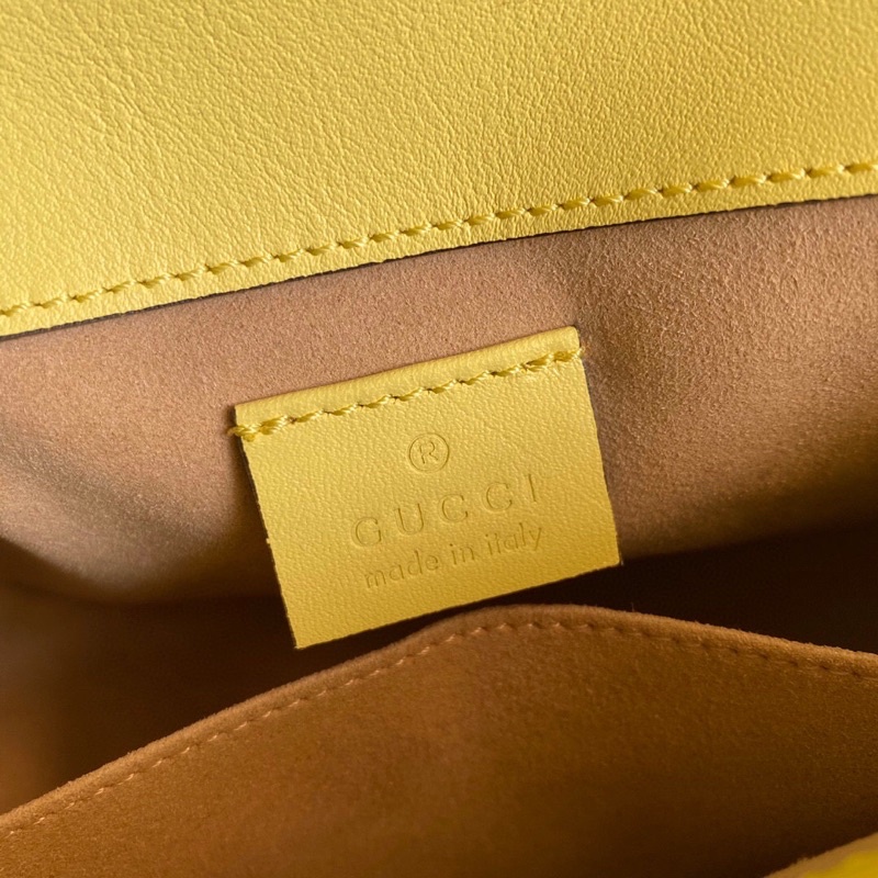 Túi xách Gucci Marmont cao cấp màu vàng size 21cm