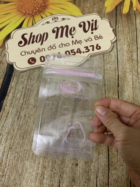 Túi trữ sữa GB Baby 100ml hộp 30 túi