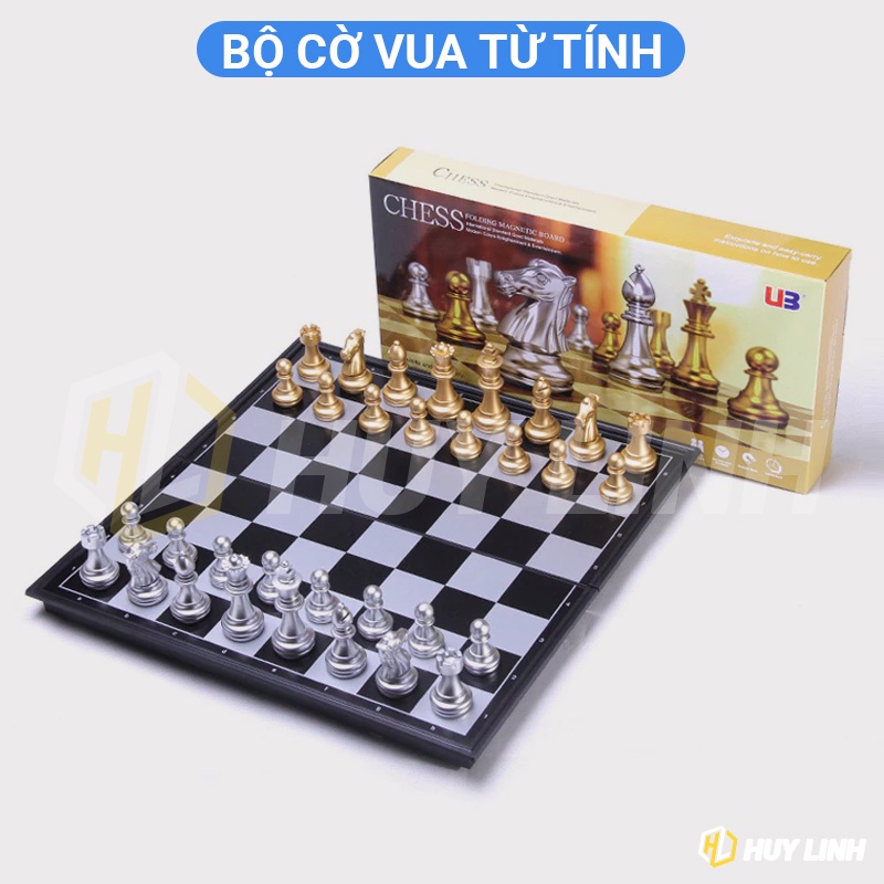 Cờ vua nam châm size lớn rất đẹp chất liệu cao cấp - HL280 KT 25x25cm