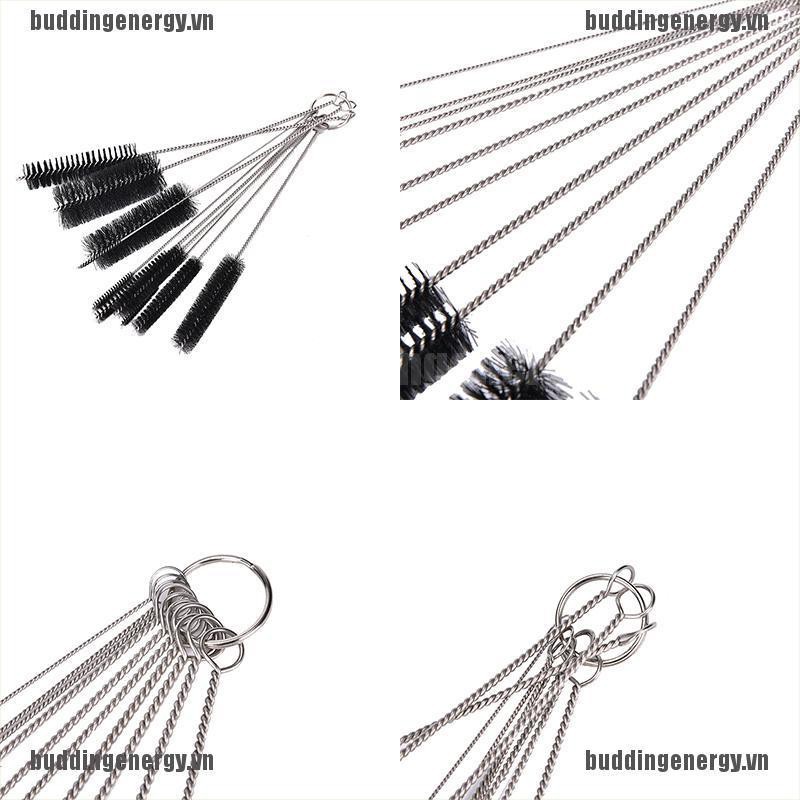 Bộ 10 Ống Hút Bằng Thép Không Gỉ Tiện Dụng
