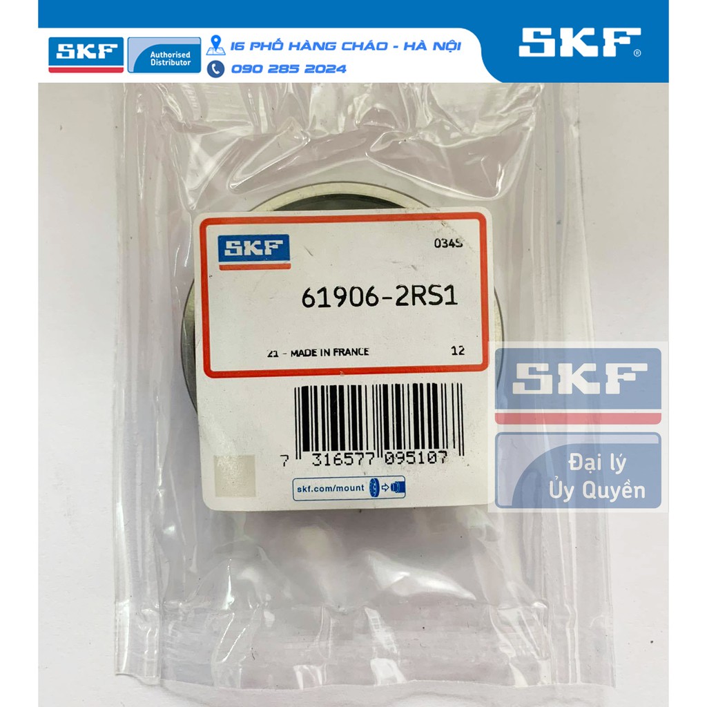 VÒNG BI SKF 61906-2RS1 Chính Hãng