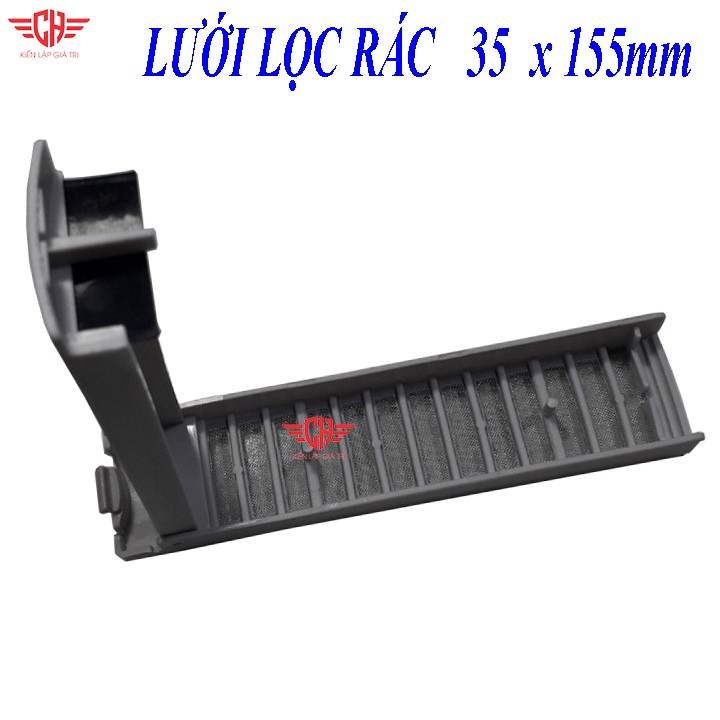 Túi lọc rác máy giặt Lưới lọc máy giặt nhựa 35x155mm