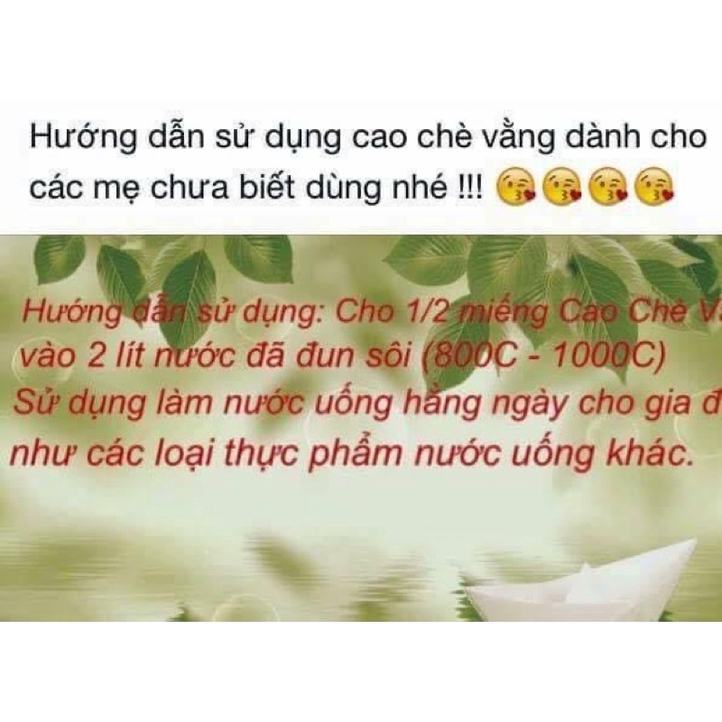 Cao chè vằng 1 kg siêu giảm cân