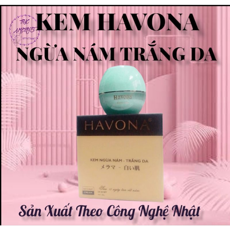 KEM NGỪA NÁM TRẮNG DA HAVONA NGÀY &amp; ĐÊM