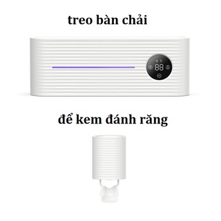 Máy khử khuẩn bàn chải Xiaomi- khử khuẩn bằng tia UV- kèm kệ đựng kem đánh răng