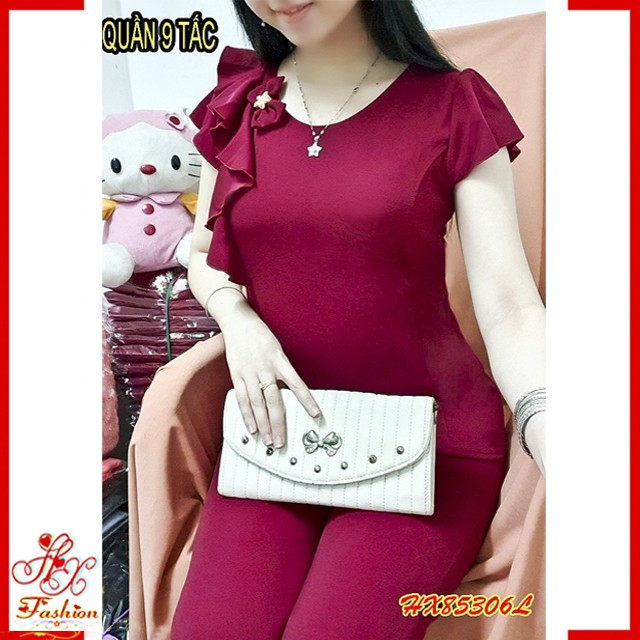 [Mã FAMAYWA2 giảm 10K đơn 50K] Đồ Bộ Nữ Thun Cát Hàn Mặc Nhà Thời Trang Có Size Lớn - hxfashion | BigBuy360 - bigbuy360.vn