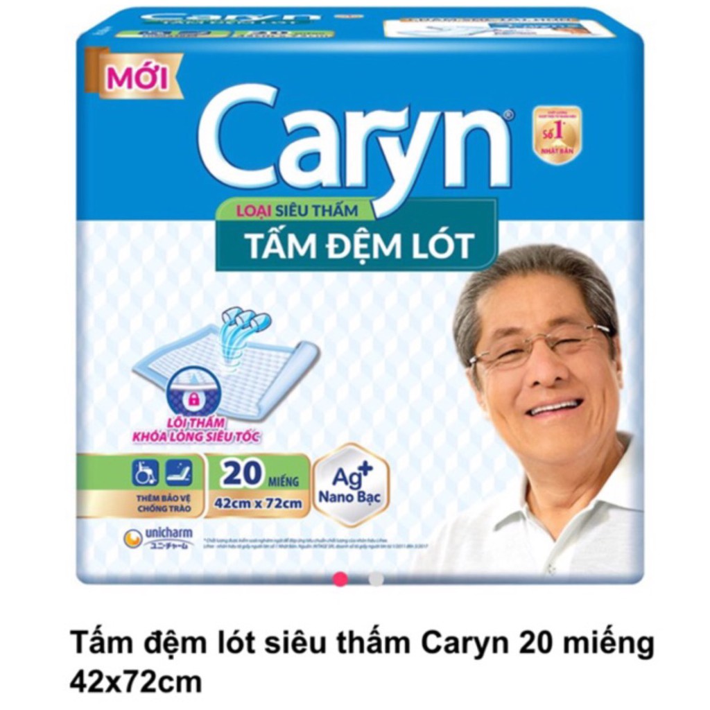 [ BÁN LẺ ] TẤM TRẢI ĐỆM LÓT CARYN 20 MIẾNG