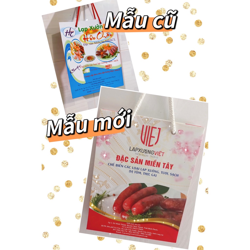 Lạp xưởng thịt loại 1 - Lạp xưởng Hữu Châu - Gói 500gr | BigBuy360 - bigbuy360.vn