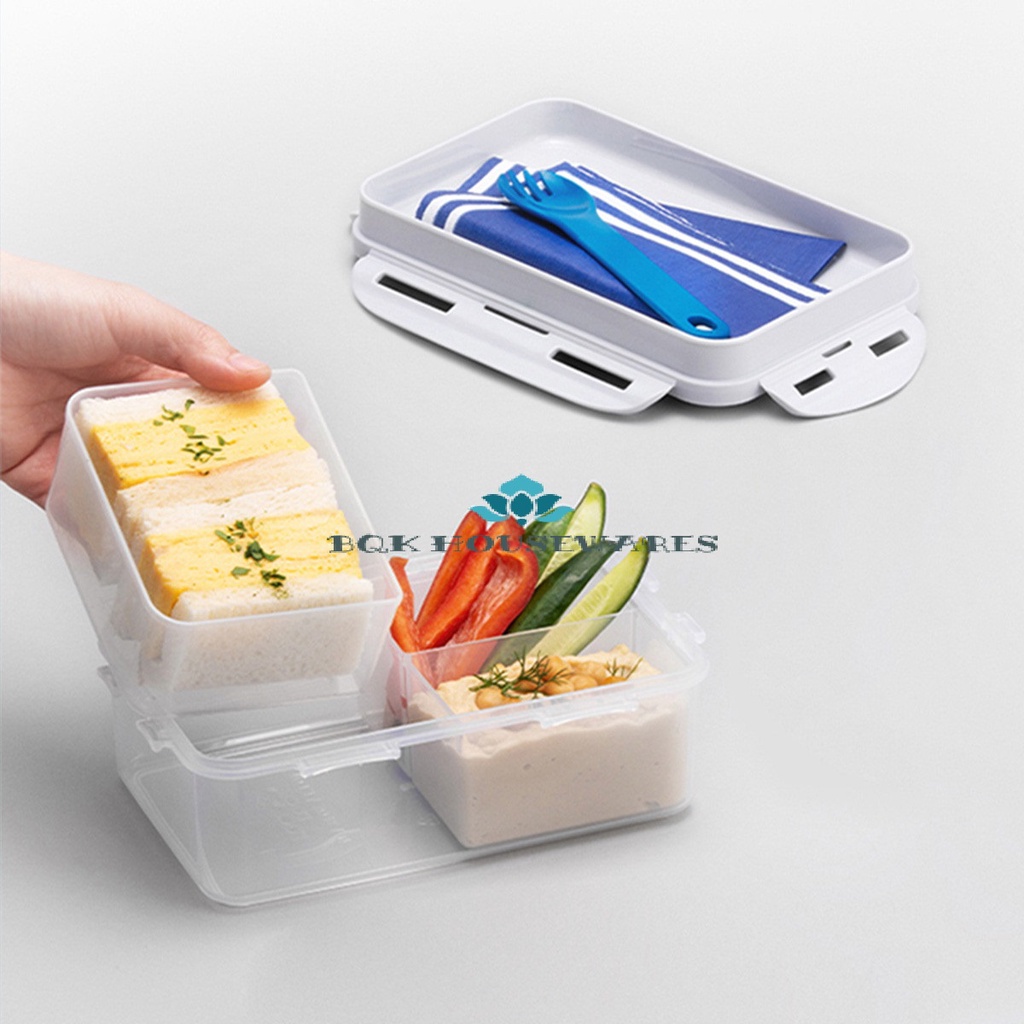 Hộp nhựa Lock&Lock 3 ngăn TO-GO 1L - HPL979L