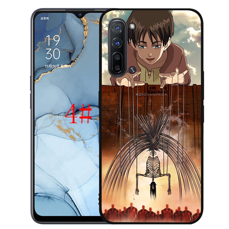 Ốp Lưng Silicone Mềm In Hình Attack On Titan Cho Oppo Reno Z 2 2f 2z 10x Ace 3 4 Pro 5 4g