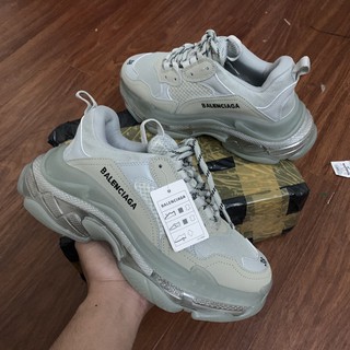 Giầy balen xám đế khí hàng chuẩn 1:1 chất lượng ( full box + bill thẻ )