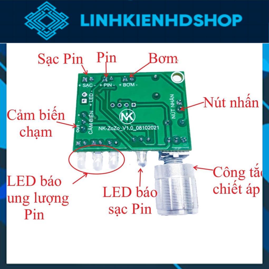 Combo Bình rót rượu tự động có ngăn ướp lạnh đã kèm Pin dự phòng/ Mạch rót rượu/ rót nước mắm tự động