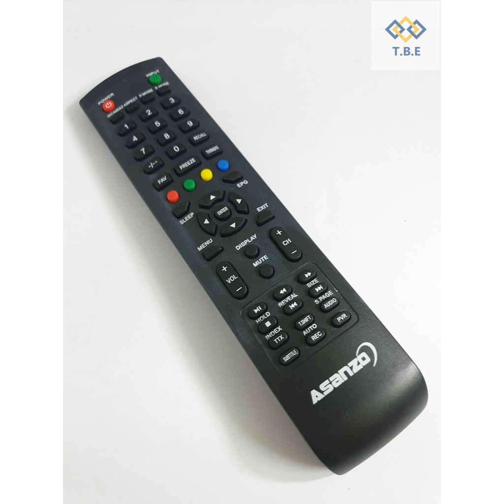 REMOTE ĐIỀU KHIỂN TIVI ASANZO LCD (DÀI) (HÀNG ĐẸP)