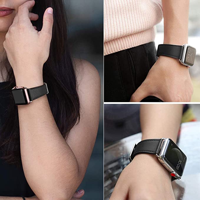 Dây da Apple Watch Attelage Genuine Leather Watch Bands 38/40/41 & 42/44/45mm