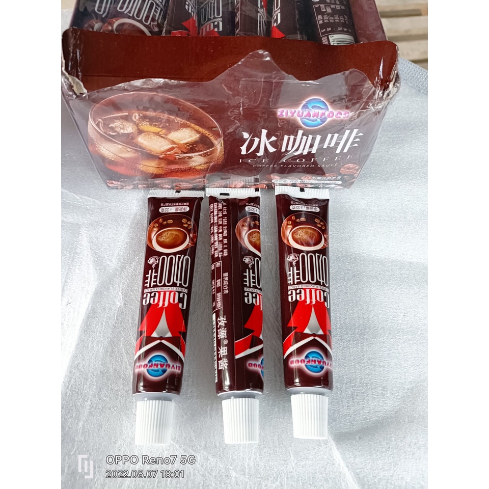 [ Ăn vặt trẻ em ] Combo 30 tuýp kẹo kem đánh răng vị Socola / Dâu tây / Kem vanni sữa tuýp 30g
