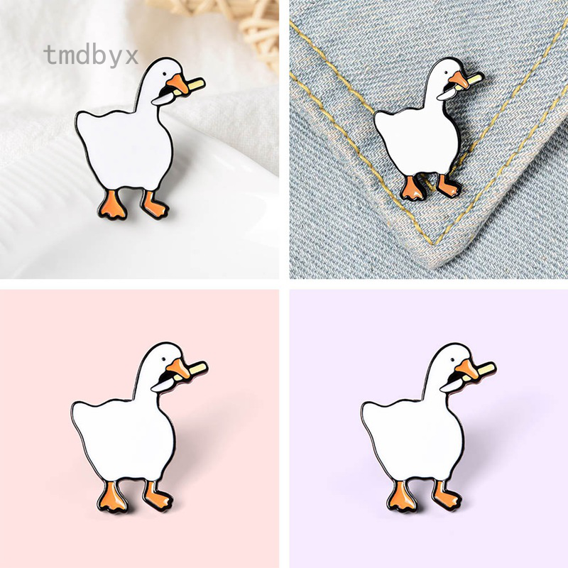 Tmdbyx Ghim cài áo hình ngỗng độc đáo hợp thời trang cho phái nam