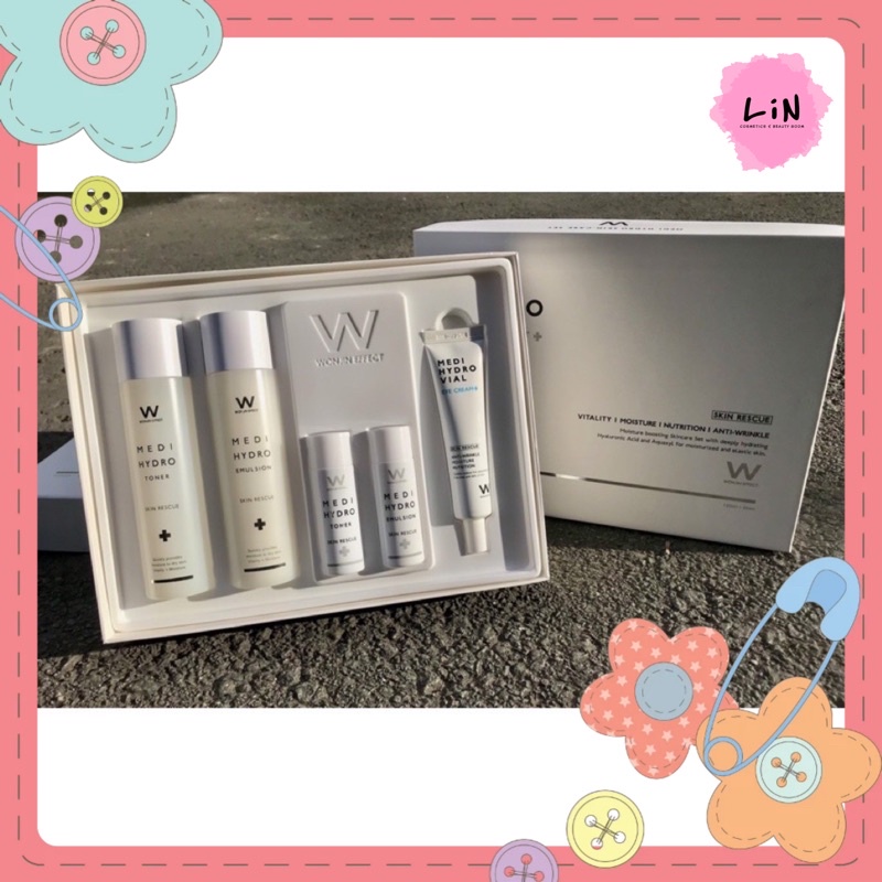 [Mã SKAMA8 giảm 8% đơn 300K] [Mã SKAMA8 giảm 8% đơn 300K] Set dưỡng da WONJIN EFFECT