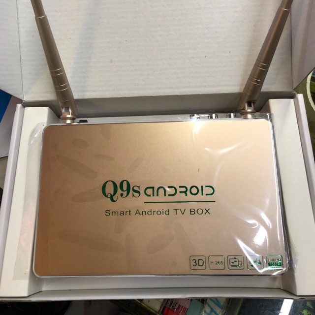 SOC-SMART ANDROID TIVI BOX Q9S- Q9S 4K