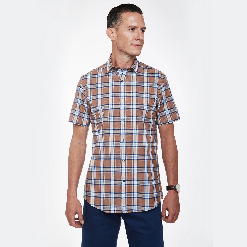 N&amp;M Áo sơ mi nam thời trang tay ngắn 1908103