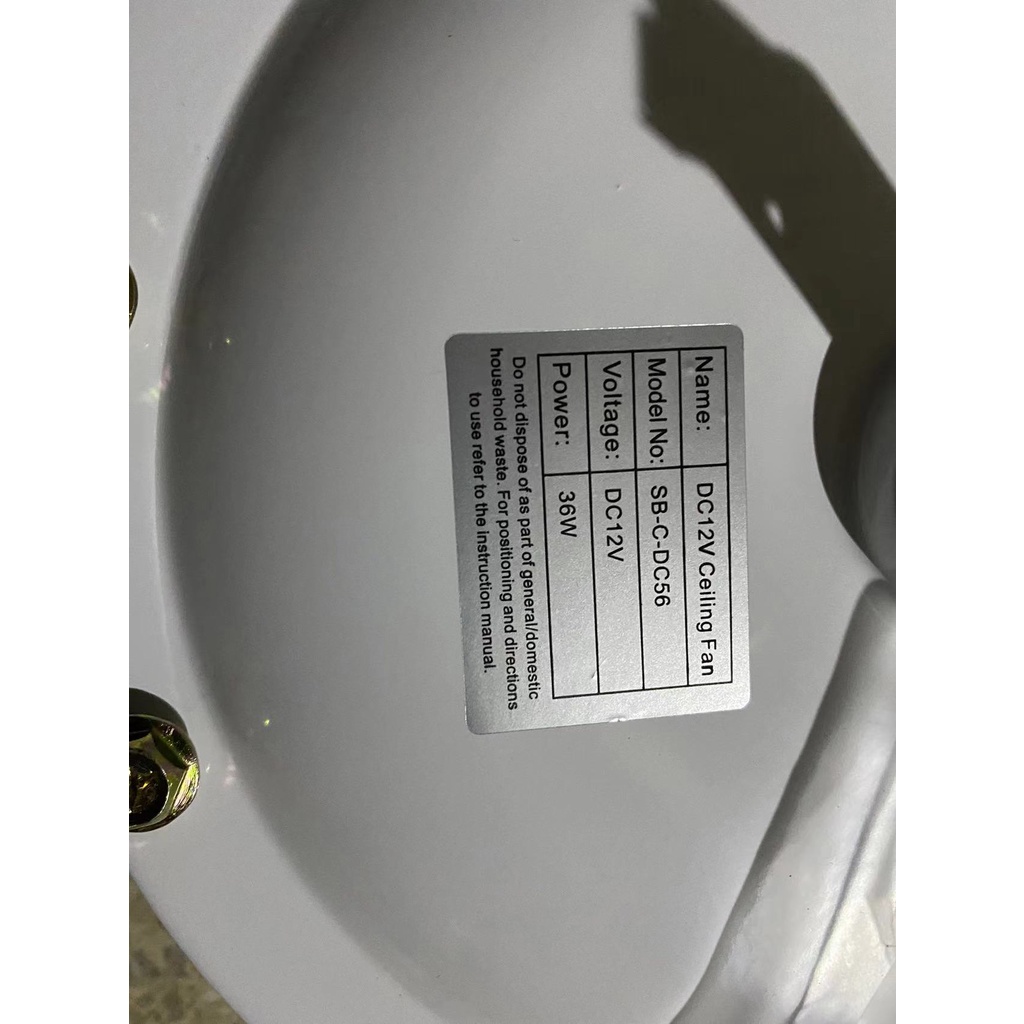 Quạt Trần 12V 36W Không Chổi Than  | SB-C-DC56 | Quạt Trần Không Chổi Than | Quạt Đời Mới Nhất