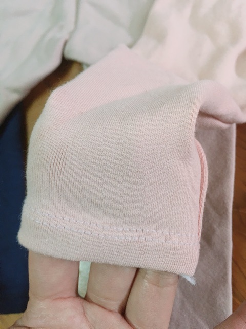 Sét 5 quần cotton nỉ dày cạp cao sơ sinh 0-12 tháng