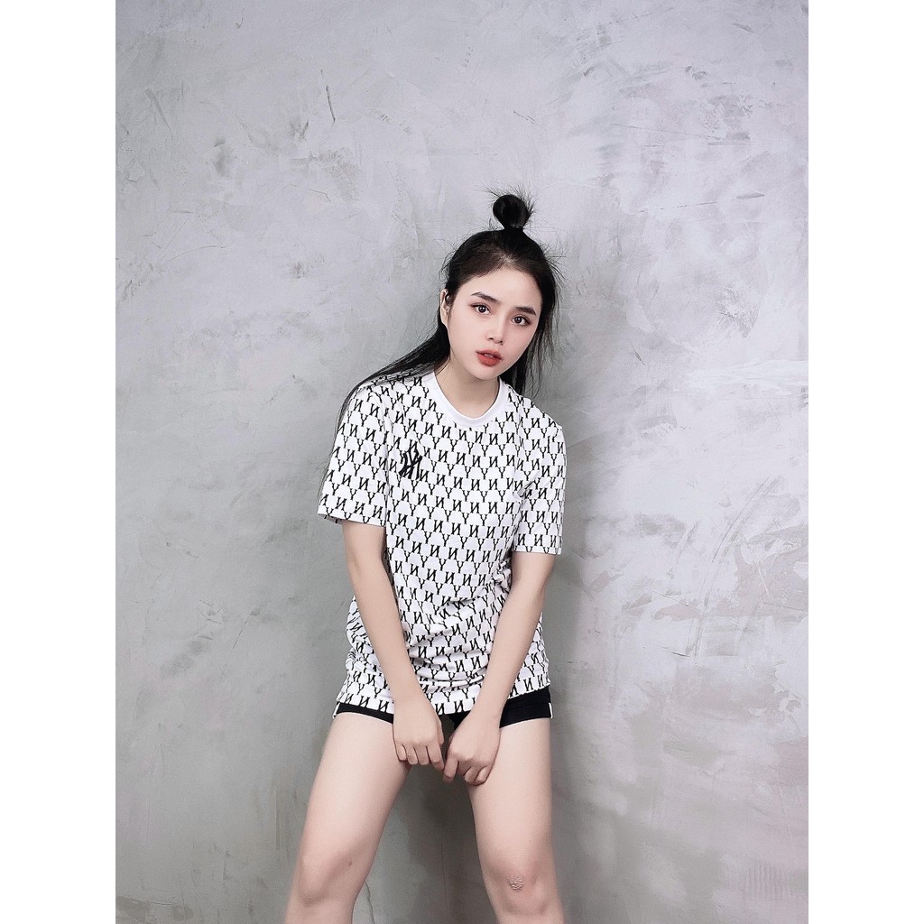 (HÀNG XUẤT XỊN) Áo NY002 MONOGRAM YANKEES TEE Made in Vietnam full tag code  Size XS S M L