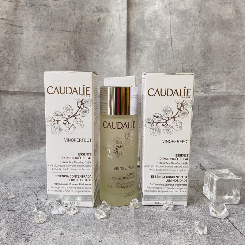 [Mẫu mới 2022] Nước Thần Dưỡng trắng da ngừa nám Caudalie Vinoperfect Concentrated Brightening Essence - 100ml