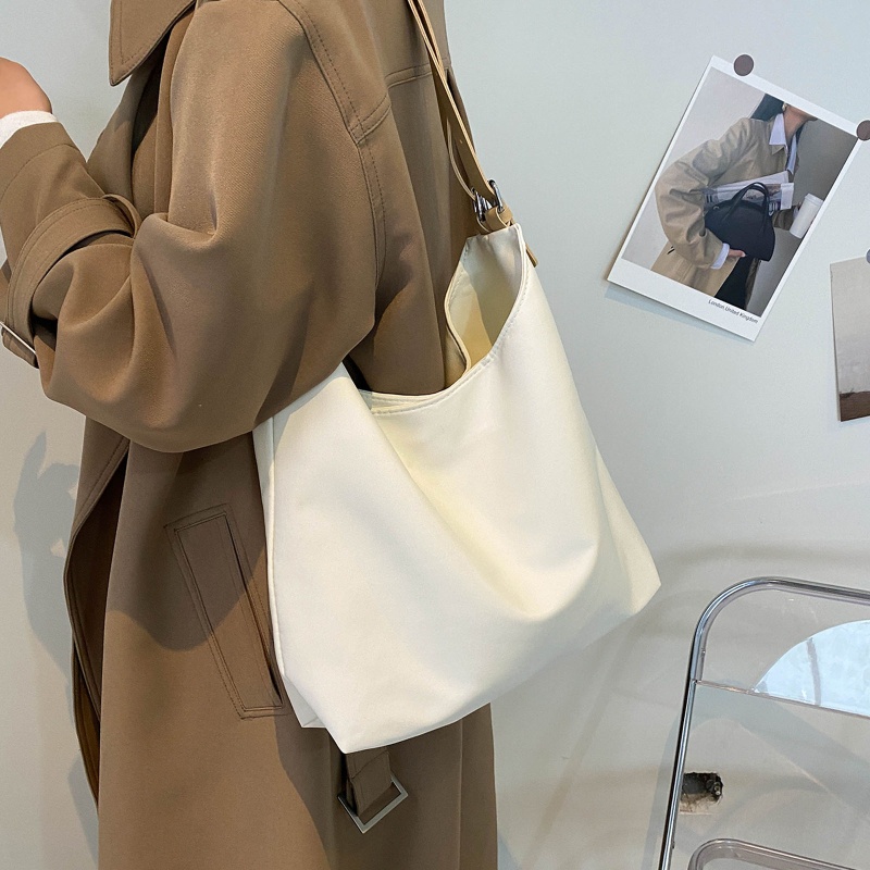 Túi Xách Đeo Vai Cỡ Lớn Bằng Nylon Mềm Cho Nữ