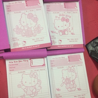 Hoá đơn hello kity xinh đẹp 2 liên 100 trang