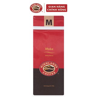 [Mã 157FMCGSALE giảm 8% đơn 500K] Cà phê rang xay Moka Highlands Coffee 200g thumbnail