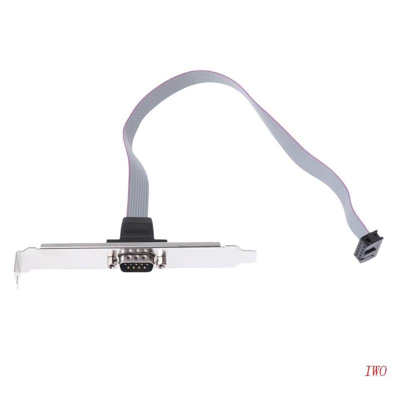 Bo Mạch Chủ IWO PC Serial RS232 DB9 Male COM Kèm Dây Cáp Mở Rộng