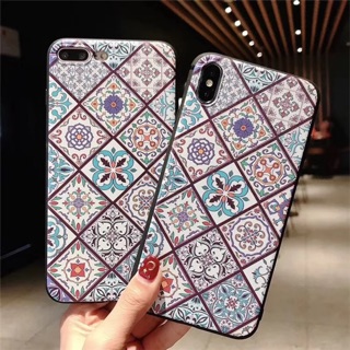 Ốp Họa Tiết Gạch Hoa Văn Cho X/Xs Max/7plus/8plus/6splus (Mẫu 1)
